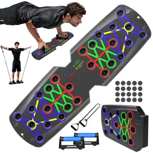 Push Up Board Fitness, Portable Foldable 26/24 in 1 Push Up Bar at Home Gym, Pushup Handles for Floor,Portable Home Exercise Equipment for Chest, Arms & Core,Professional Strength Training Equipment For Man and Women