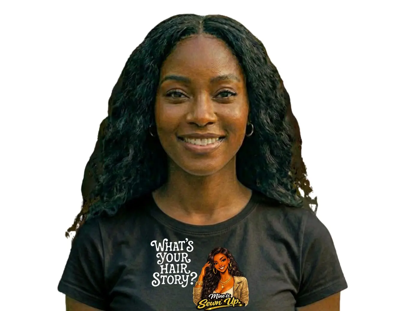 What's Your Hair Story? - Mine is Sewn Up T-Shirt