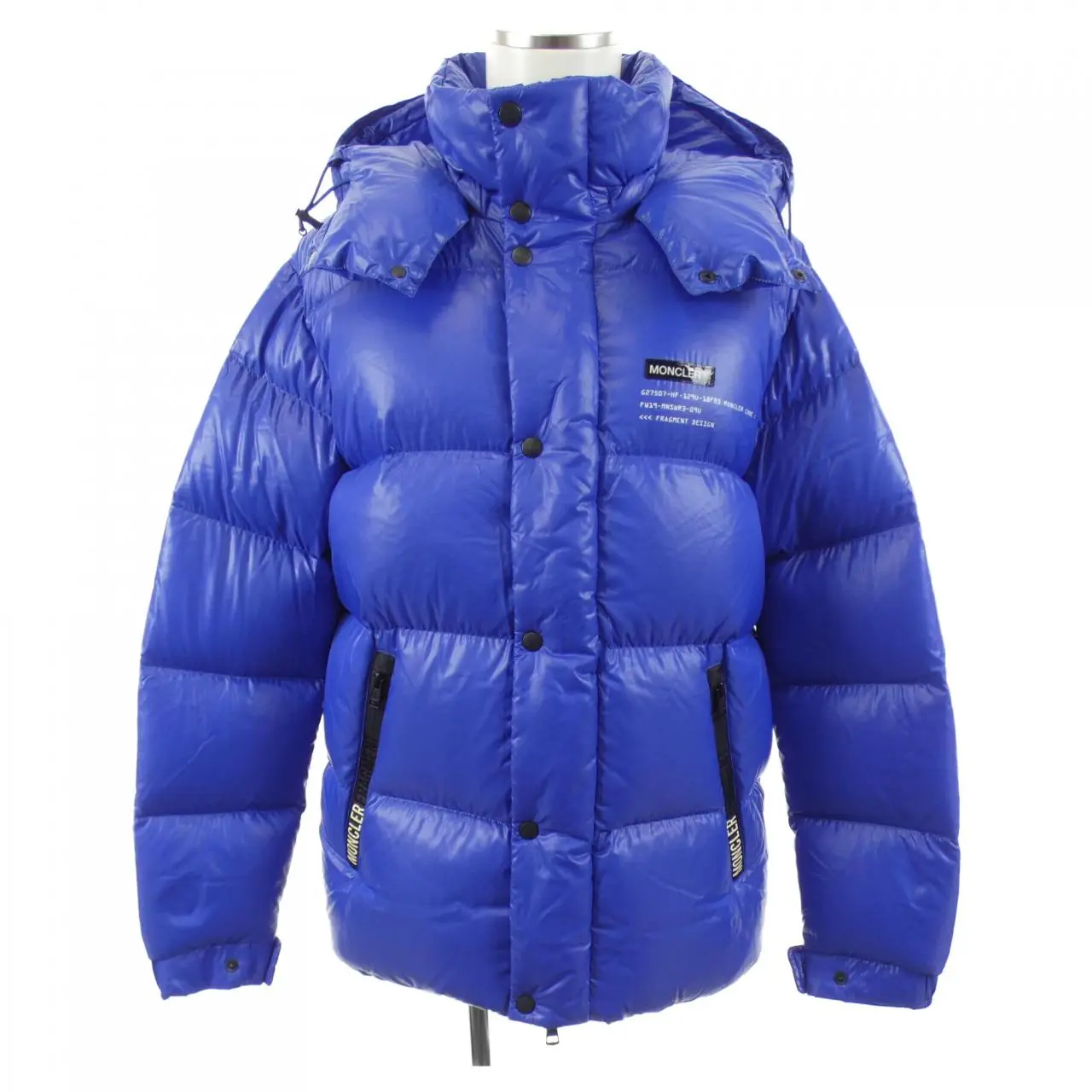 Pre-owned MONCLER Nylon Small Leather Goods Genius HANRIOT FRAGMENT Down Jacket