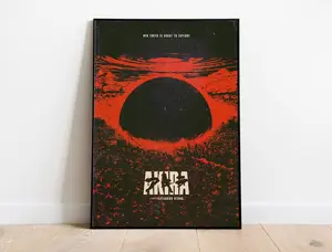 (Poster) Akira  Anime Poster, Cyberpunk Movie Poster Poster  - Vintage Wall Art - Anime Lover House Decor - Gift for Fans