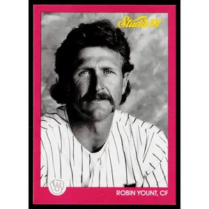 Robin Yount 1991 Studio #80 Milwaukee Brewers
