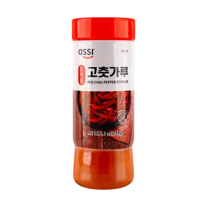 ASSI Korean Gochugaru Red Pepper Powder Fine 6.67oz - For Kimchi Making, Authentic Korean Cooking