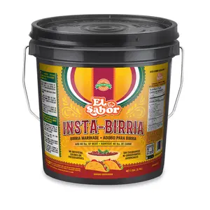 Birria Adobo Marinade Gourmet Style | 1 Gallon for 40 lbs of Meat | Make over 300 Tacos | Food Service, Restaurants, Caterings, Parties and More