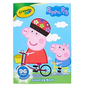 96-Page Coloring Book, Peppa Pig