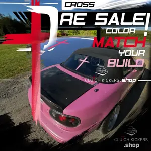 Clutch Kickers “Cross Decal” pre sale!