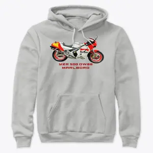 Marlboro Motorbike Motorcycle Yamaha Hoodie