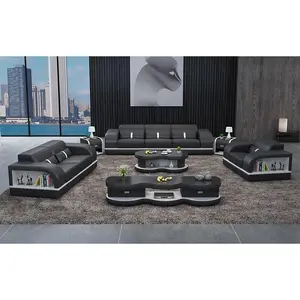 Lorib Leather Sofa Set With Storage Lorib Leather Sofa Set With Storage