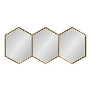 Royce Horizontal Hexagon Mirror