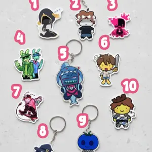 Forsaken Game Acrylic Keychain