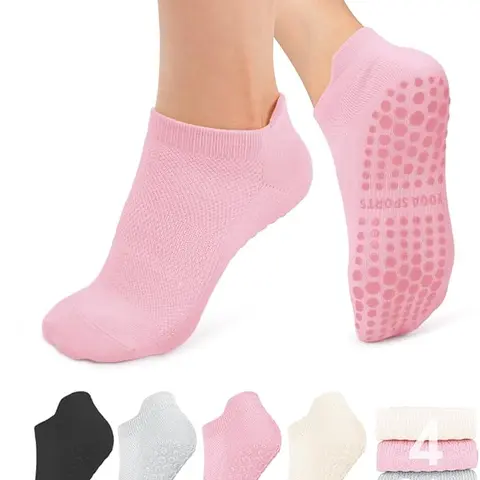 Women's non-slip Pilates socks (with non-slip pads) yoga socks barefoot fitness socks sports socks