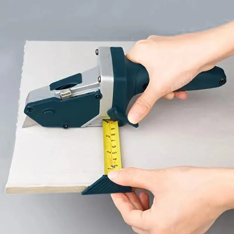 Durable Drywall Cutter, Professional Drywall Cutter with 6 Extra Blades, Cutting Tool for Drywall, Aluminum, Foam, KT Board, Construction Tools