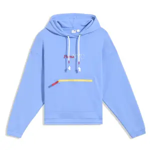 PUMA Womens Nyc Laps Hoodie Casual Outerwear Casual - Blue