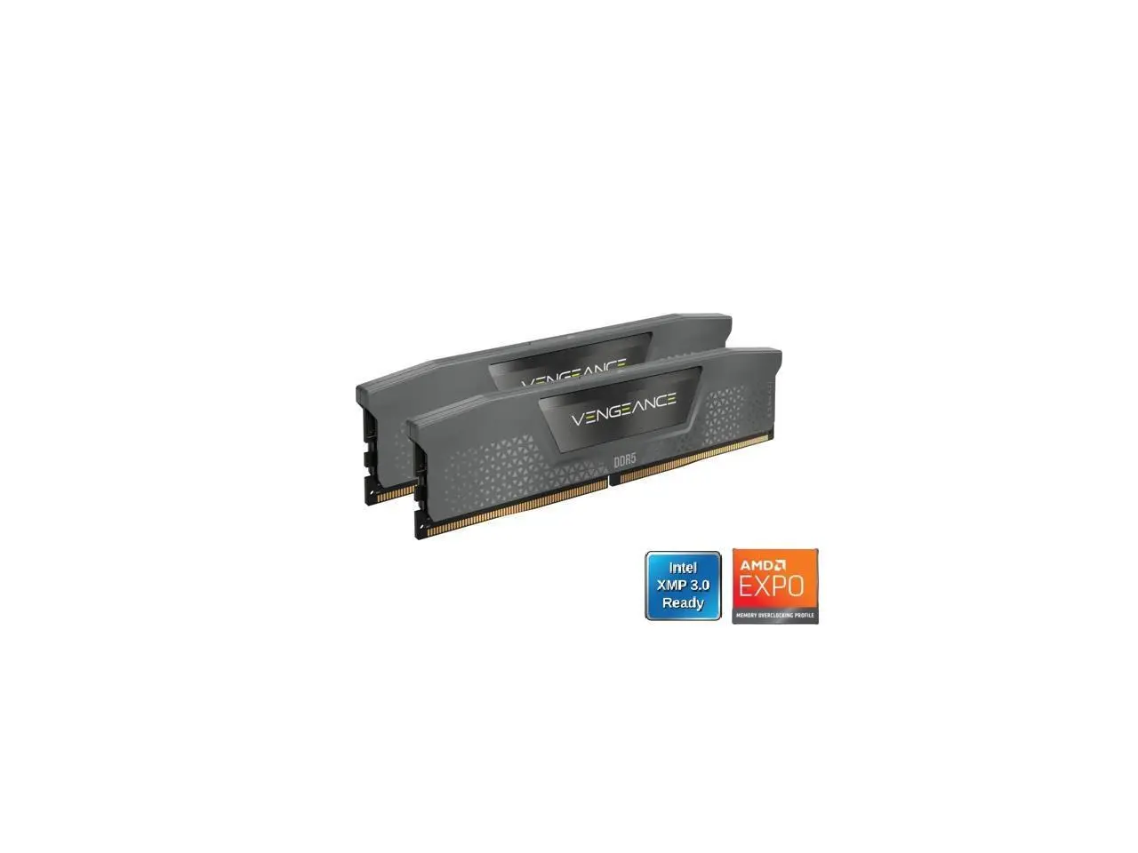 CORSAIR Vengeance 64GB (2 x 32GB) 288-Pin PC RAM DDR5 5600 (PC5 44800) Desktop Memory Model CMK64GX5M2D5600Z40