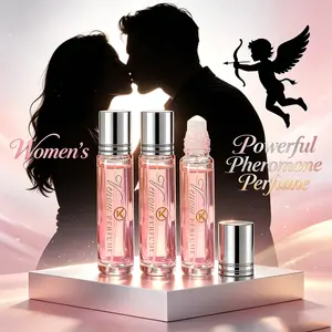 Women's Pheromone Perfume,  Infused with Exclusive Pheromone Attraction Formula,  Extra Long Lasting All-Day Wear,  Magnetic Fruity Floral Woody Musk Scent,  Specially Designed for Her,  Make Him Irresistibly Addicted to You,  \10ml\0.338oz*3
