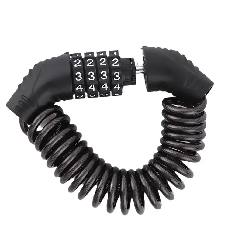 Mountain bike combination lock, helmet lock, motorcycle anti-theft portable lock, electric vehicle mini chain lock, bicycle lock