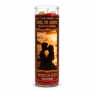 Miel De amor La veladora preparada Miel de Amor es una vela espiritual utilizada para atraer, endulzar y fortalecer el amor en una relación. Está cargada con hierbas, aceites y su oración especial. Esta veladora trabaja para mantener la pasión viva, refor