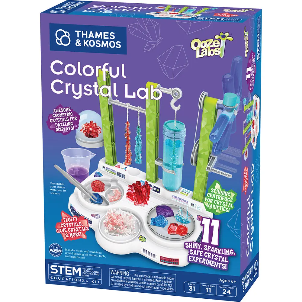 Ooze Labs: Colorful Crystal Lab