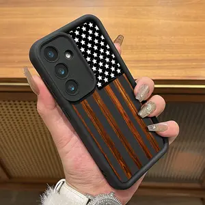 Compatible with Samsung Galaxy S26 Phone case: 2025 New for  Galaxy S25 S24 S23 S22 Plus Ultra FE S21+ S20 A54 5G A53 A52 A52S A15 A14 SI1 ashionable soft high quality shockproof The American flag Pattern luxury phone case