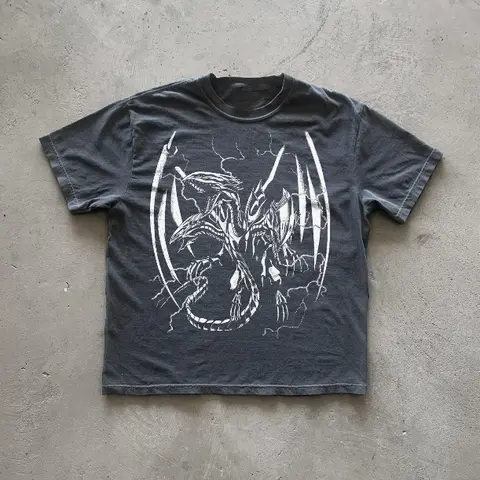 y2k Blue Eye T-Shirt, Cybersigilism Tee, Graphic Tees Gothic Grunge Y2k Emo Scene Amity Affliction Style Clothes Men Women Streetwear