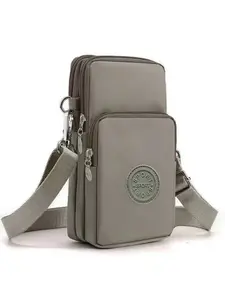 Women's Crossbody Phone Bag 2026 New Lightweight Three-Layer Mini Small Bag for Phones Vertical Wallet Coin Purse Casual Crossbody Bags