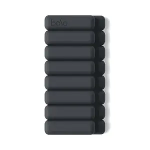 Bala Bangles 2pc Wrist & Ankle Weight Set  - Charcoal 1lbs