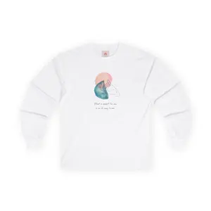 Mantra Manifesters Long Sleeve Tee, Positive Affirmation Shirt, Law of Attraction Top, Inspirational Clothing, Meditation Apparel
