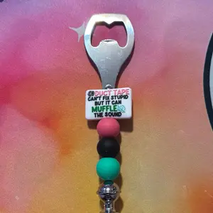 Custom crafted bottle opener
