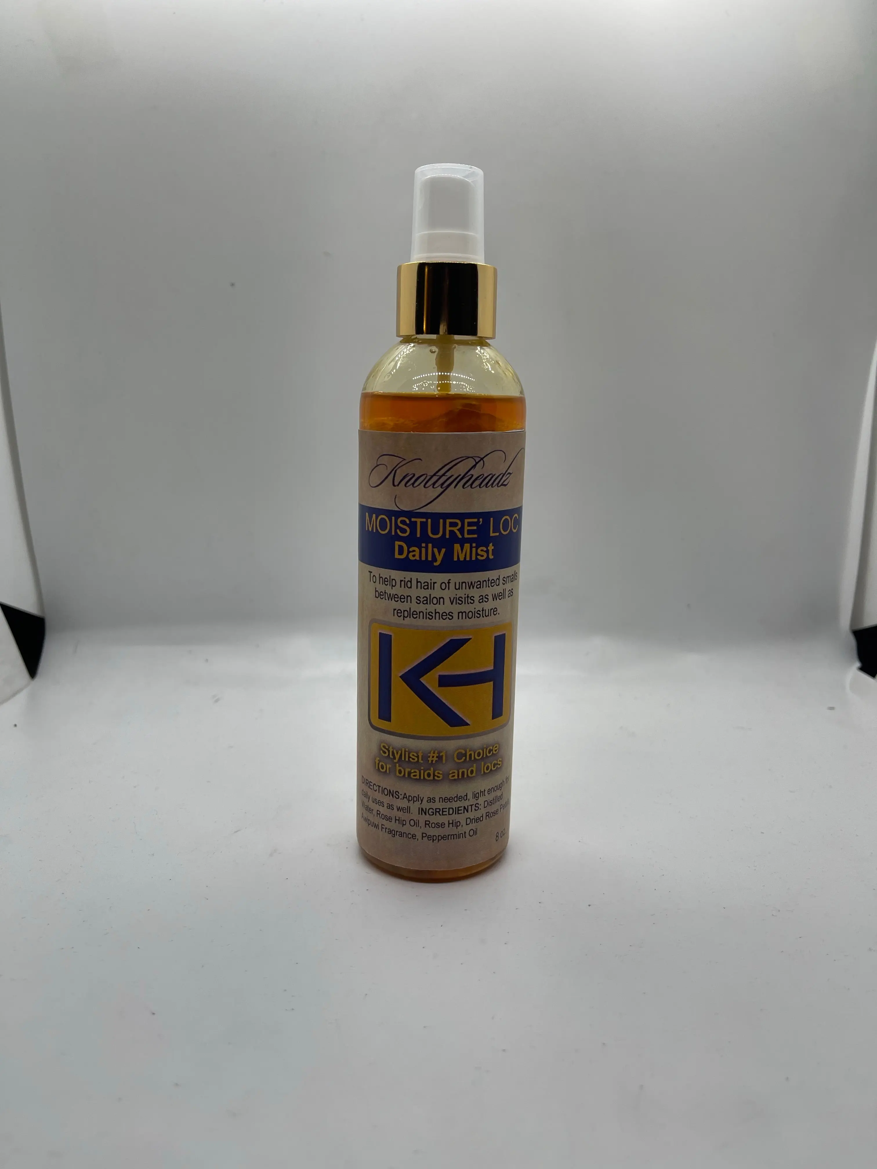 Moisture’Loc Daily Mist - Rose Water Hydrating Moisturizer for Soft and Smooth Locs - Hydrate