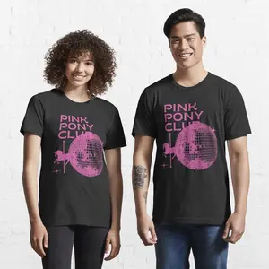 BLACKLYLY Pink Pony Club Chappell Roan T-Shirt - Unisex Cotton Tee Shirt Top