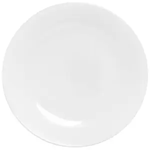 Corell 6003880 WHT 8.5 Inch Winter Frost Luncheon Plate - Case of 6