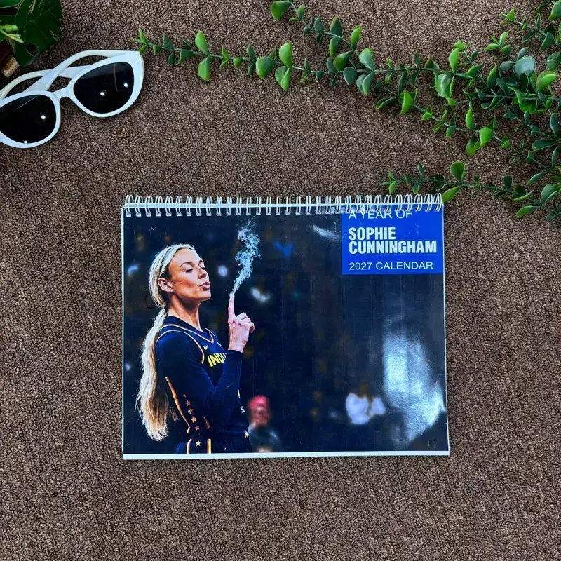 Sophie Cunningham 2027 Wall Calendar, Indiana Women’s Basketball Player Photo Calendar, Sports Fan Collectible, Monthly Bedroom and Office Decor, Gift for Basketball Lovers, Teen Girls, Girlfriend and Best Friend, Trending Athlete Calendar 2027