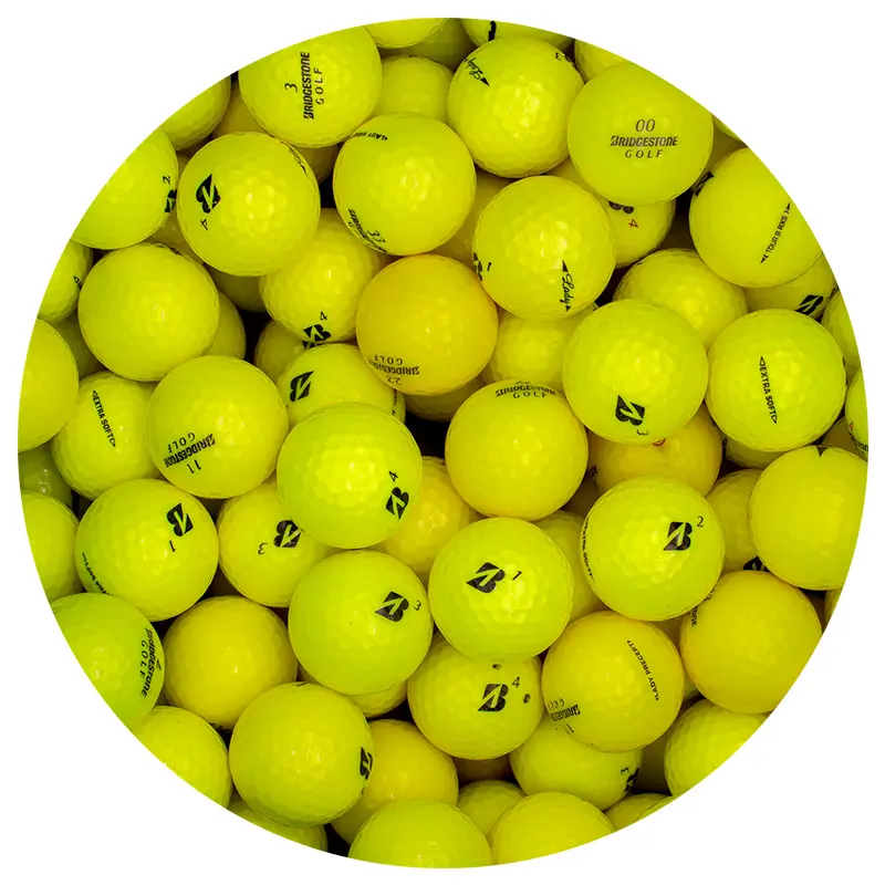 Bridgestone Mix Yellow - Mint Golf Balls Bridgestone Mix Yellow - Mint Golf Balls