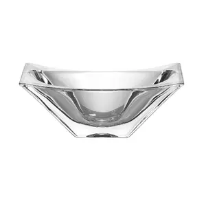 212 MAIN Rectangular Glass Serving Bowl - 10.5 in L x 6.5 in W, Dishwasher-Safe Glass Bowls for Everyday Kitchen Tableware Use