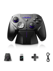 Leadjoy Xeno Plus Wireless Game Controller for PC/Steam/iOS/Android/Switch, Dual-mode Trigger, TMR joystick,1000 Hz Polling Rate