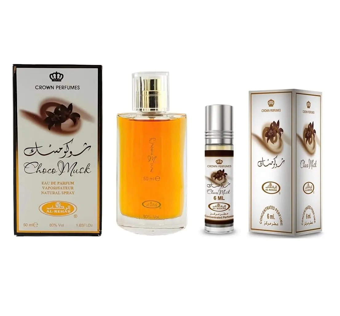 Choco Musk 50ml and 6ml Eau de Parfum Spray oil for Men/Women