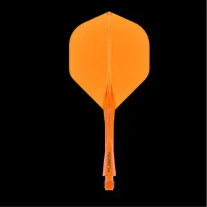 Winmau Fusion Integrated Flight & Shaft Dark Orange Intermediate