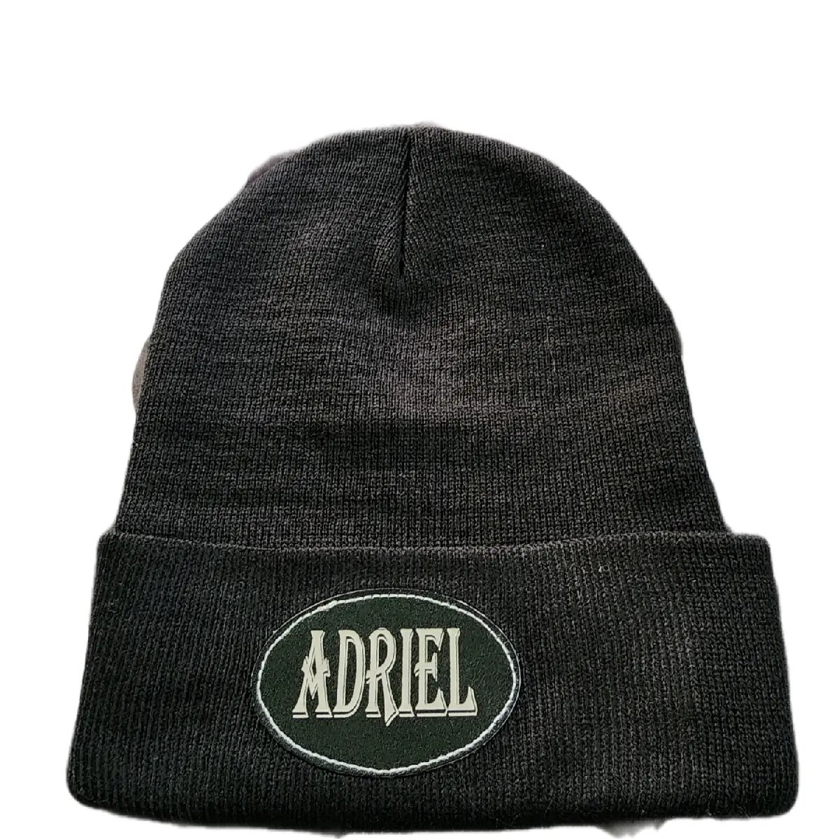 Customized Black Beanie with Unique Logo Design