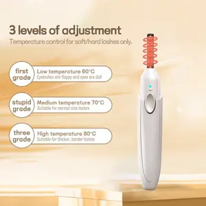 3. Rotating Speed Heating Electric Eyelash Curler | Long-lasting and effective eyelash lift via USB charging | Adjustable temperature heating eyelash curler | Suitable for soft/hard eyelashes | Heating eyelash curler | 3 modes | Portable