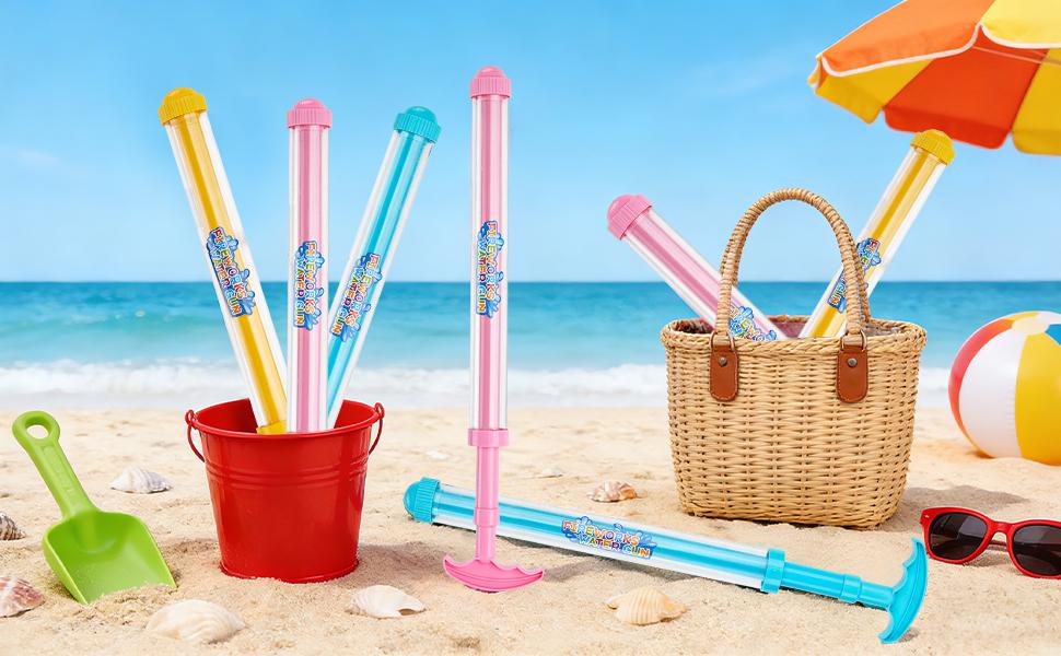 Viral Fireworks Water Gun for All Ages, Magical Burst Water Spray Toy for Family Parent-Child Play, Couples Date Fun, Friends Group Water Fights, Easy Pump Water Blaster for Pool Beach Backyard Summer Outdoor Play