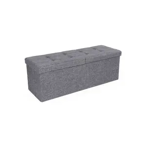 SONGMICS Storage Ottoman Bench with Lift Top