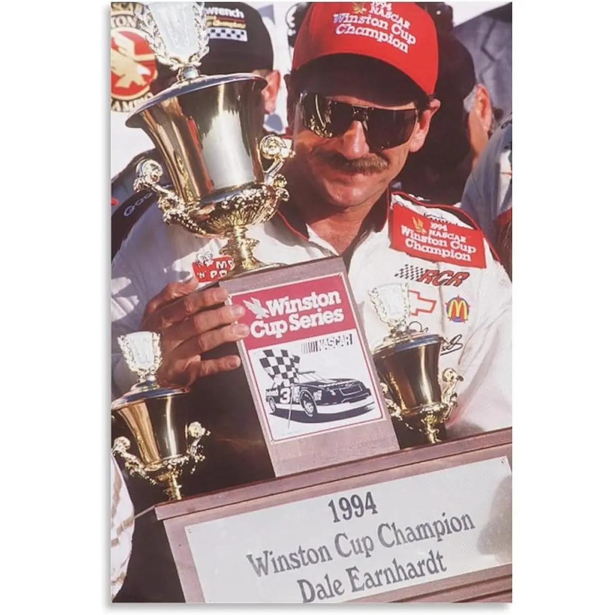 Legendary Racer Dale Earnhardt Home Decor Poster Wall Art Hanging Picture Print Bedroom Decorative Painting Posters Room Aesthetic