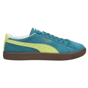 PUMA Mens Suede Vintage Lace Up Sneakers Shoes Casual - Blue