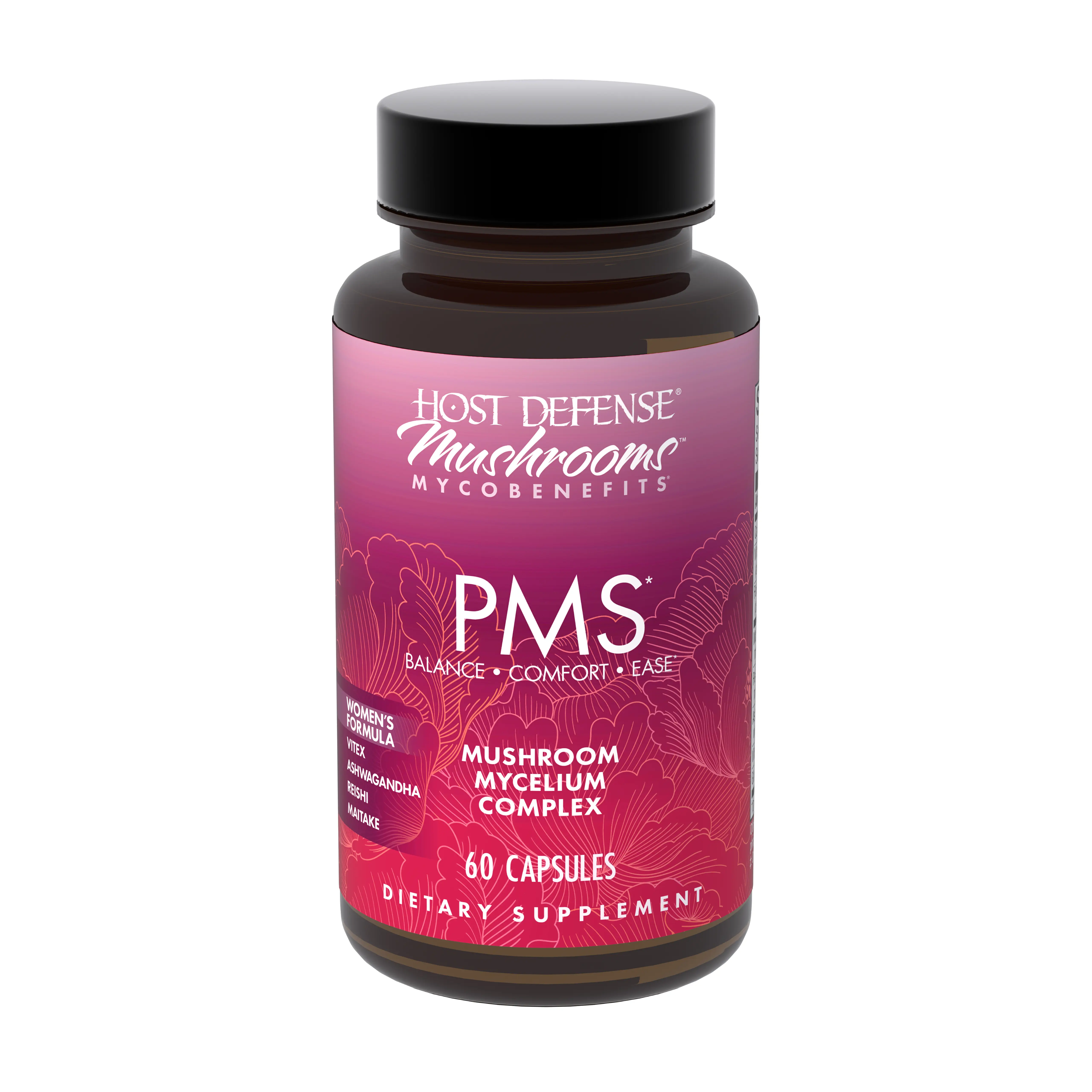 Host Defense MycoBenefits PMS Capsules - 60 Count