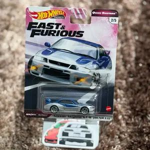 Hot Wheels Fast & Furious Nissan Skyline GT-R Collector's Edition Model Car - Accurate Details, Ideal for Fans, No Compromises on Quality