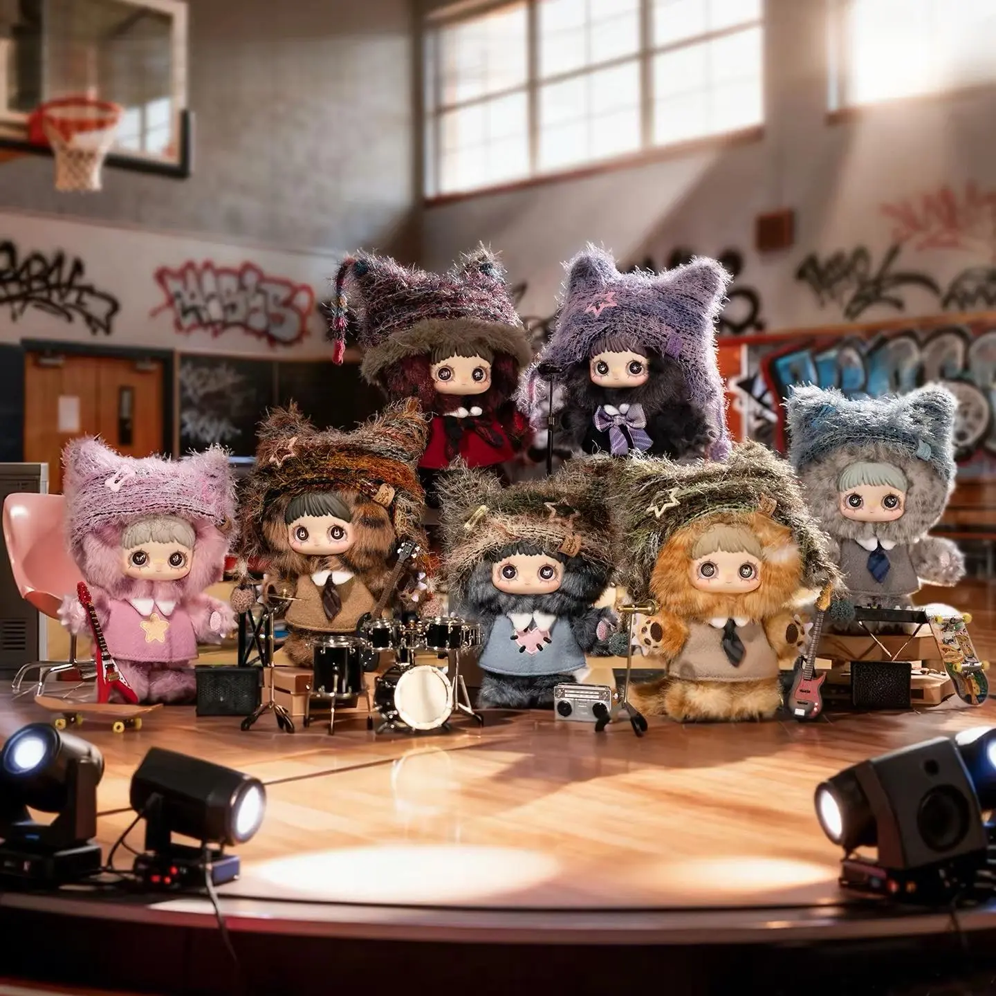 Maymei Kitten Academy Series Plush Dolls Blind Box
