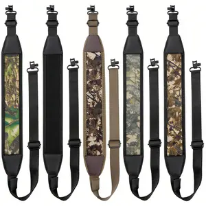 【HOLIDAY DEAL】EZshoot Two Point Sling with Swivels, Comfortable Nylon Neoprene Padded, Length Adjustable Shoulder Strap for Outdoors