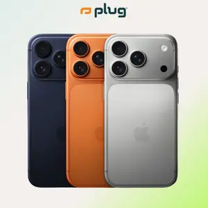 Refurbished iPhone 17 Pro Max (Unlocked) - Good Condition with 1-Year Warranty by Plug