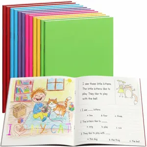 12 count Blank Books for  to Write Stories Bulk Small Notebooks Journals Colorful Soft Cover Notebooks Small Primary Journal for Drawing   Students  to School