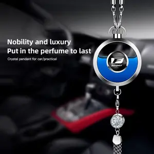 1Pcs Car Perfume Pendant Air Freshener Hanging Perfume Diffuser For Lexus F-SPORT ES RX NX LS UX LM LX GX LC RZ IS CT GS RC HS SC TX LBX IS300 RX350 LS500 LX600 NX260 CT200