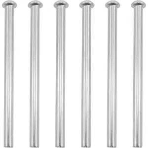3.5 Inch 6PCS Silver Door Hinge Pins for Door Closure Replacement